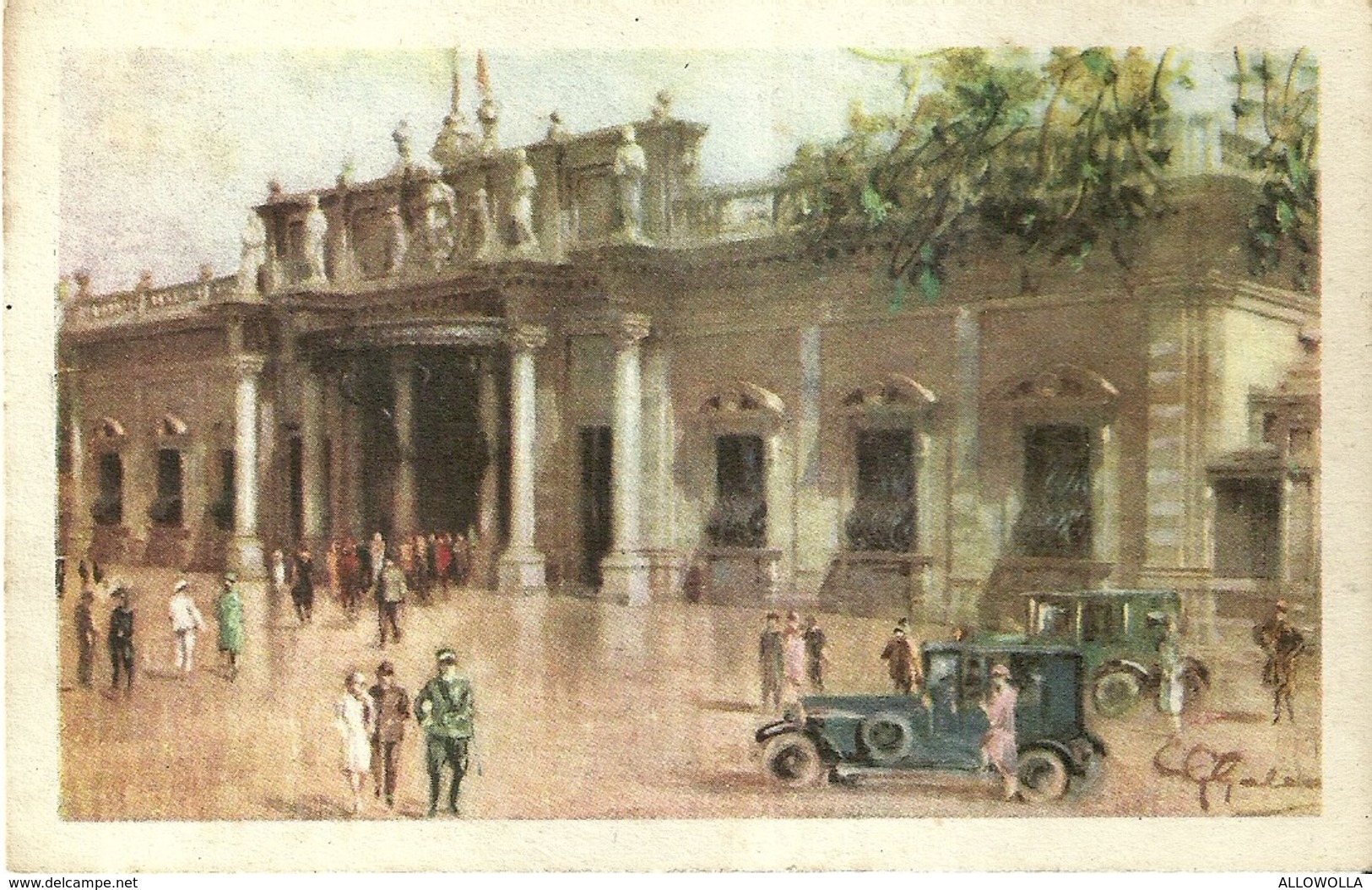 4344 "BAGNI DI MONTECATINI-STABILIMENTO TETTUCCIO-INGRESSO " -CART. POST ILLUSTRATA ORIG..SPEDITA 1931 - Altri & Non Classificati