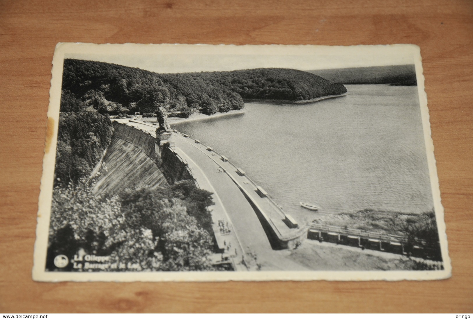 10498-        LE BARRAGE DE LA GILEPPE ET LE LAC - Gileppe (Barrage)