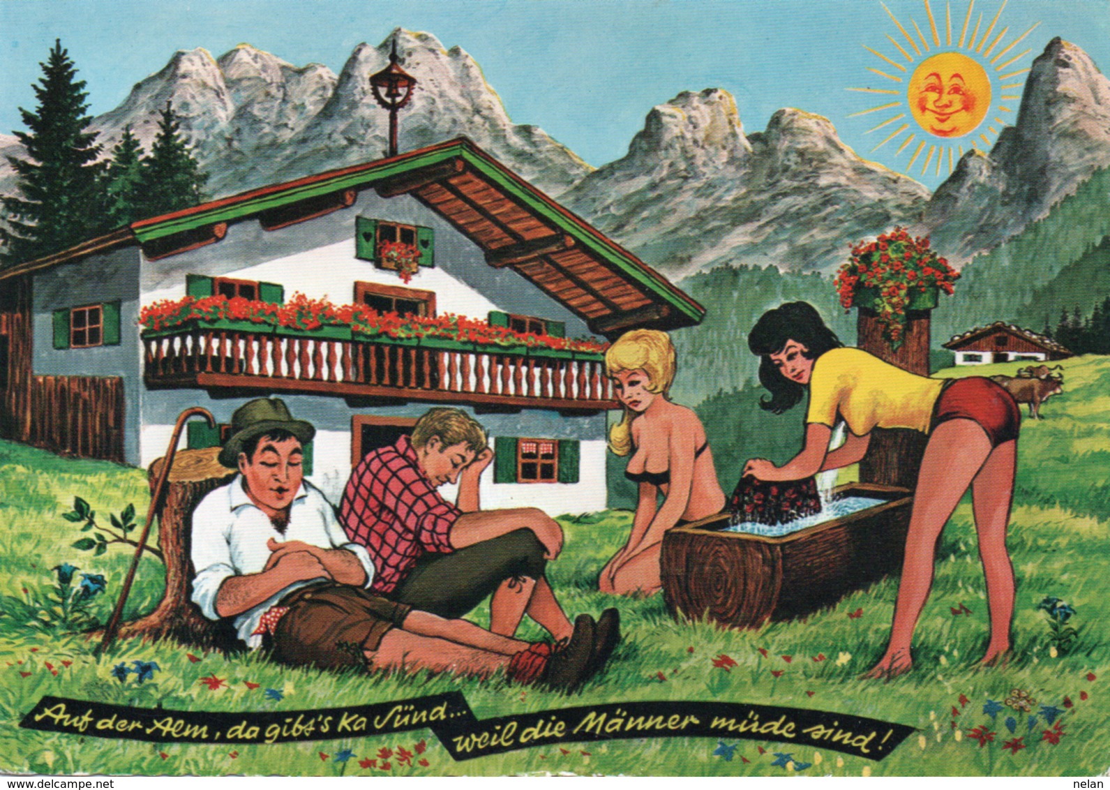 GERMANY-AUT DER ALM,DA GIBZ S KA SUND - Humor