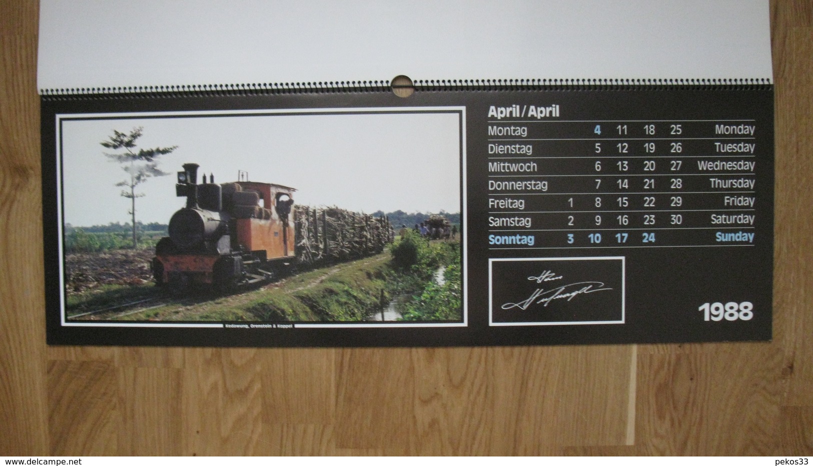 Kalender Eisenbahn - Big : 1981-90