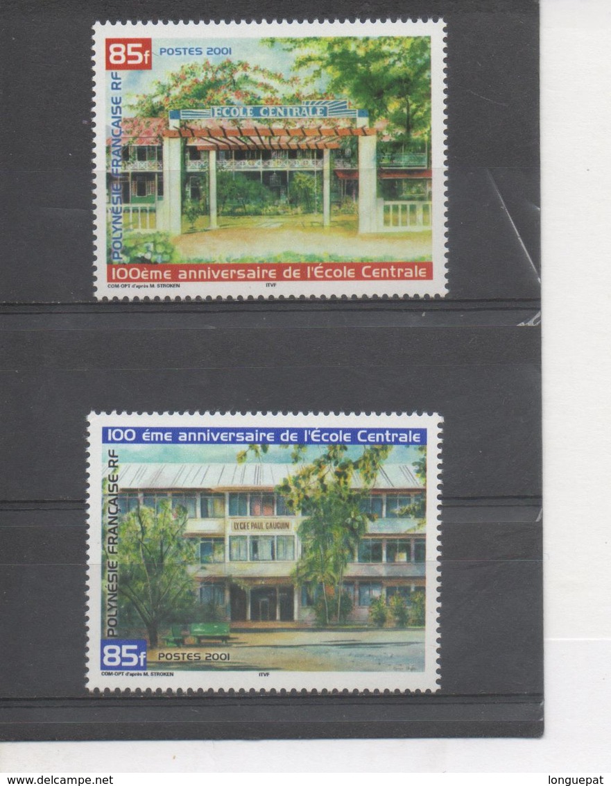 POLYNESIE Française - Education - 100 Ans De L'Ecole Centrale - Unused Stamps