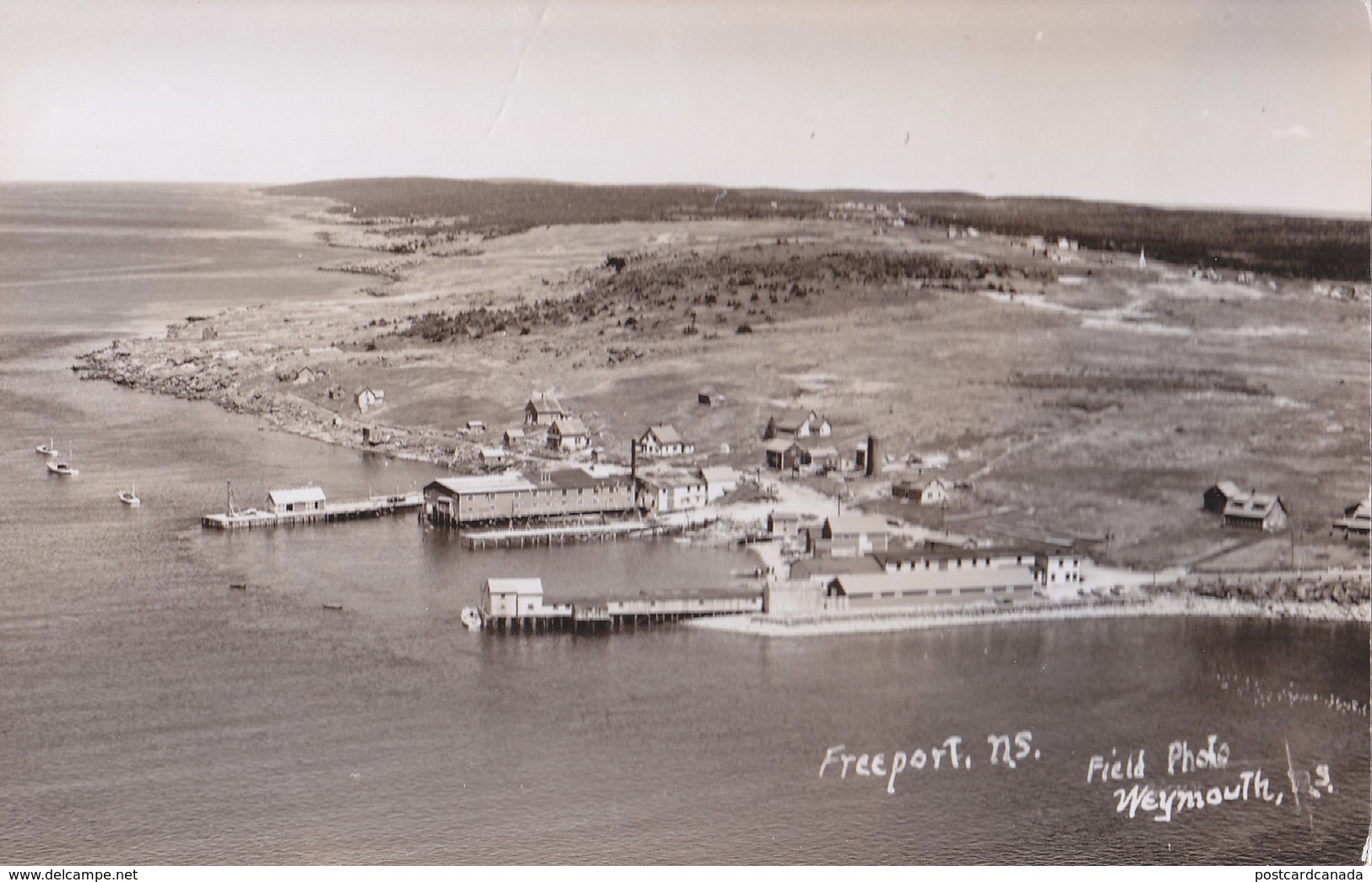 RPPC REAL PHOTO POSTCARD  FREEPORT NS 2 - Other & Unclassified