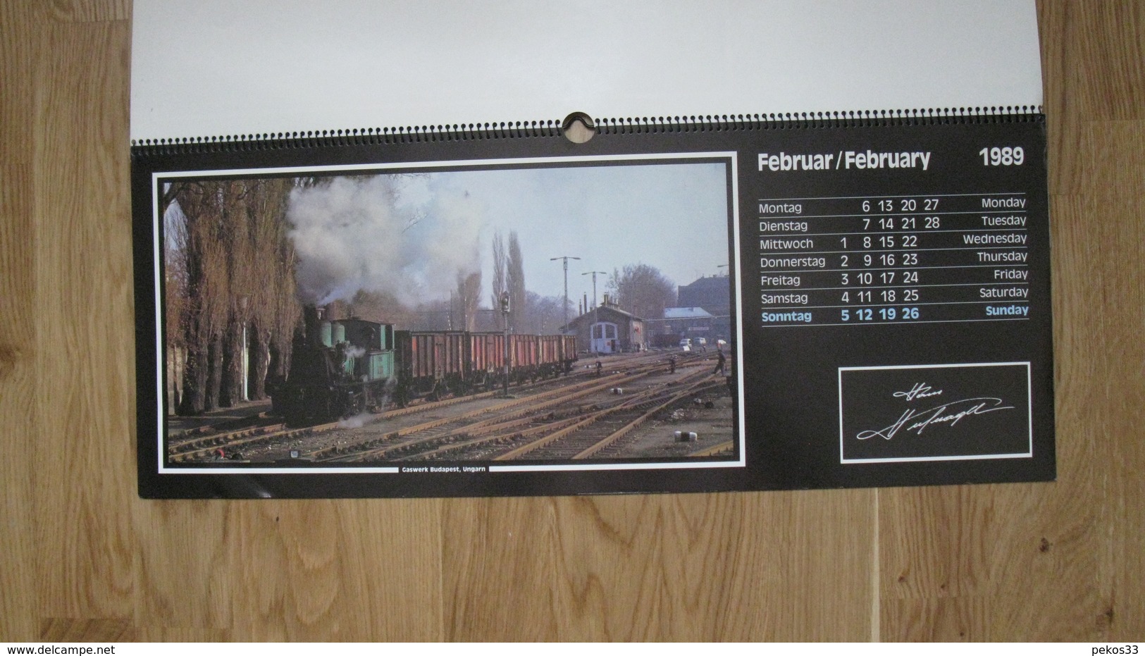 Kalender-Eisenbahn - Tamaño Grande : 1981-90