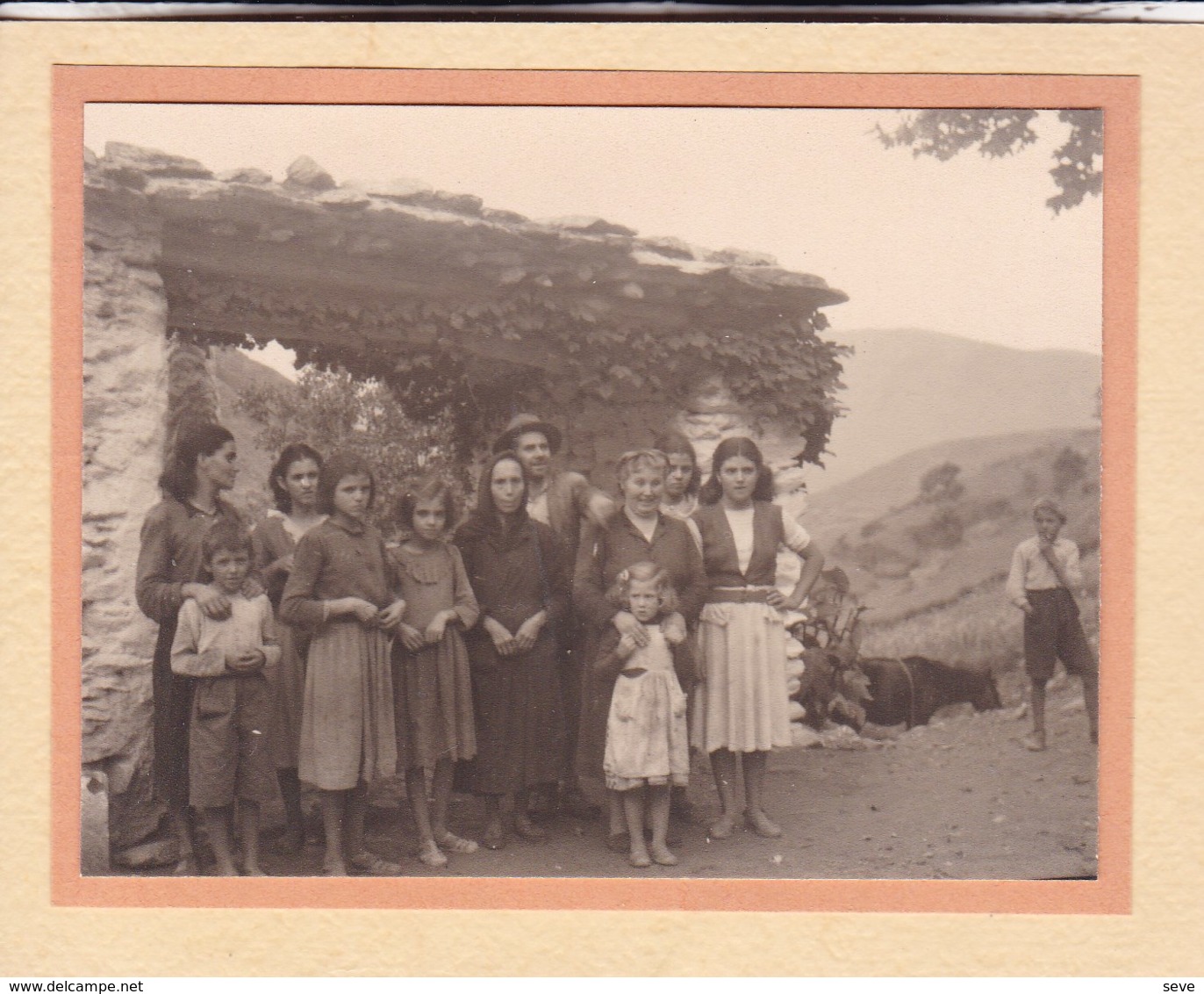 PAMPANEIRA Cortijo De Las Suertas 1953 Photo Amateur Format Environ 7,5 X 5,5 Cm - Lugares