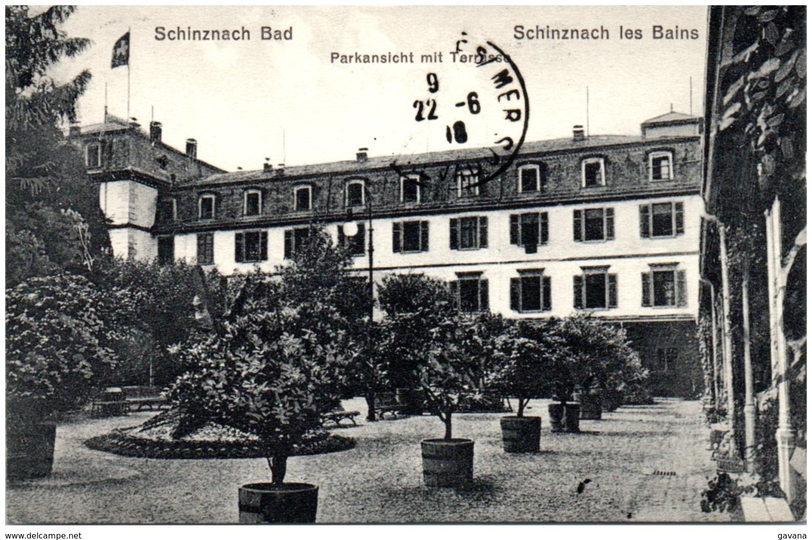 AG - SCHINZNACH-les-BAINS - Parkansicht Mit Terrase - Schinznach 