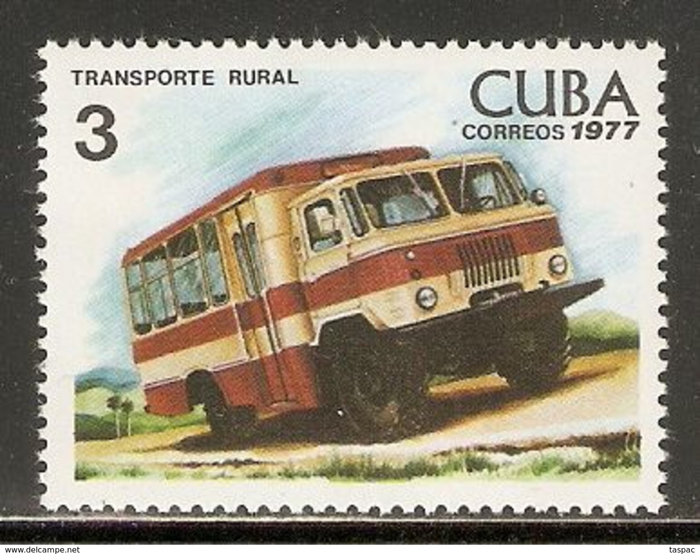 1977 Mi# 2196 ** MNH - Rural Transport - Unused Stamps