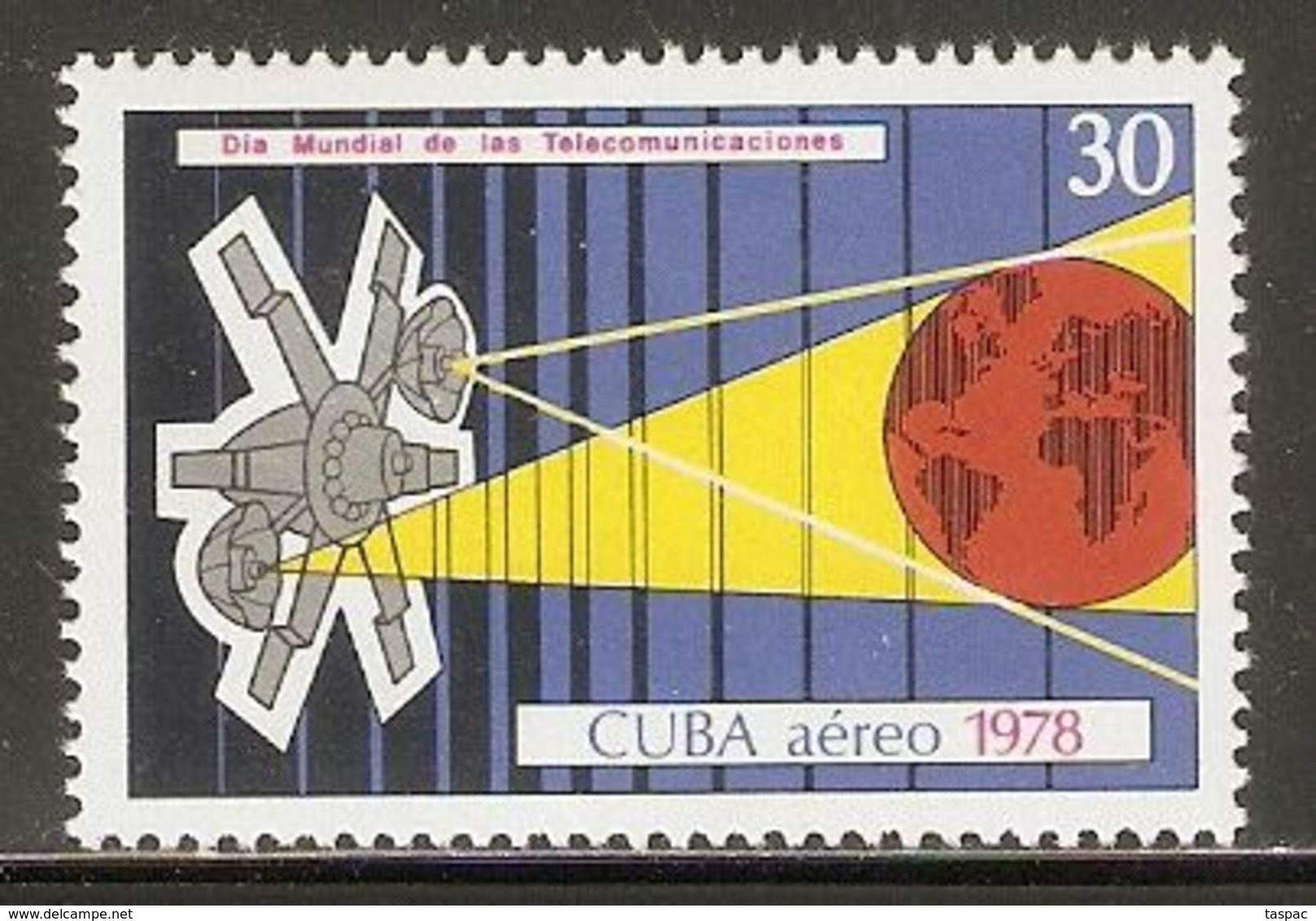 1978 Mi# 2300 ** MNH - World Telecommunications Day / Space - Unused Stamps