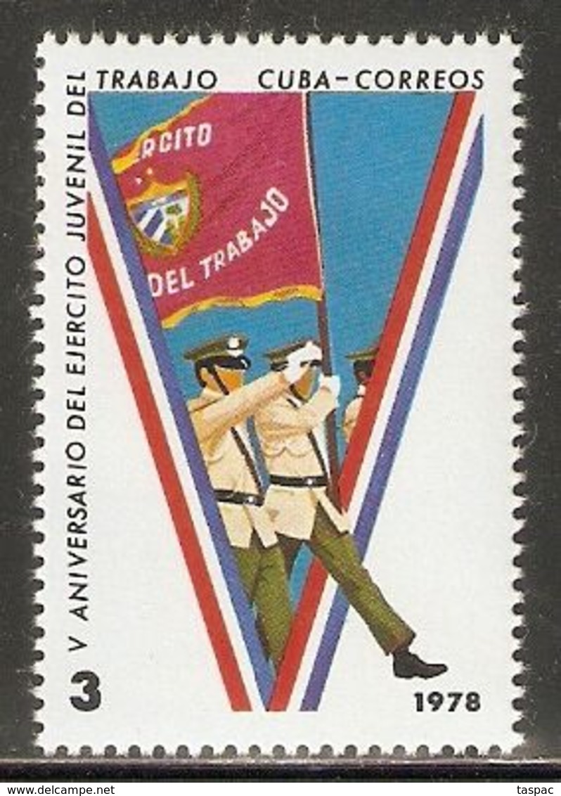 1978 Mi# 2329 ** MNH - Young Workers' Army, 5th Anniv. - Unused Stamps