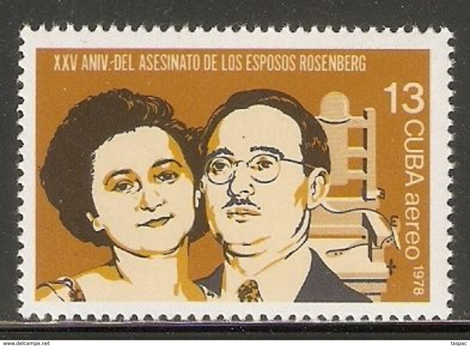 1978 Mi# 2362 ** MNH - 25th Death Anniv. Of Julius And Ethel Rosenberg - Unused Stamps