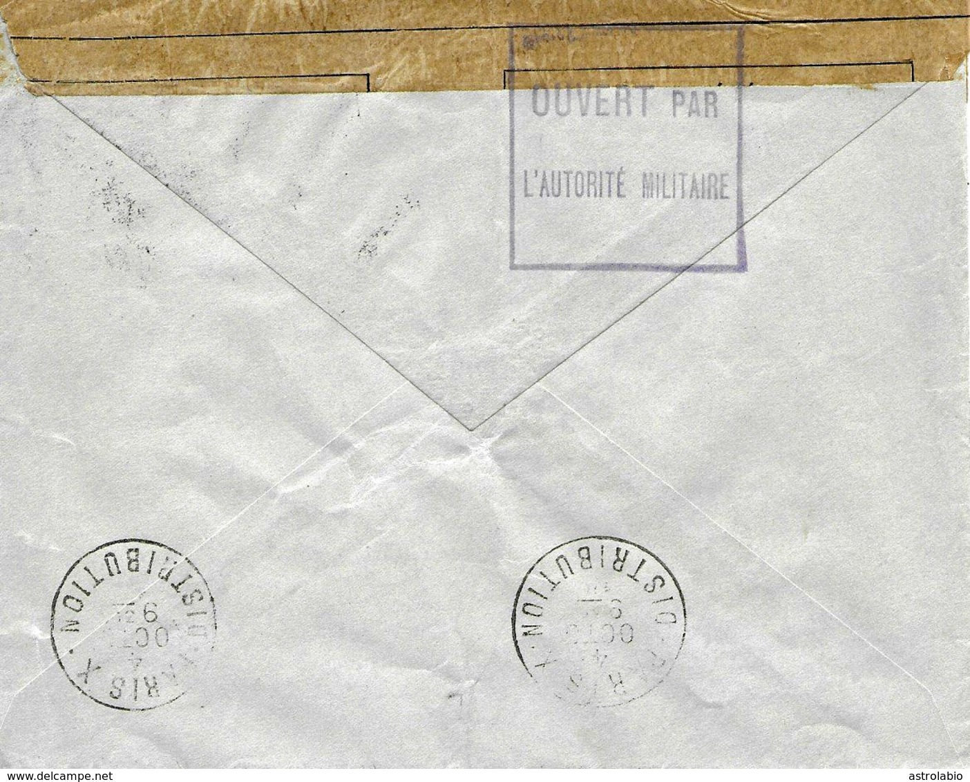 Rebstein (St. Gall) Vers France 1915 Lettre, Censure. Voir 2 Scan - Briefe U. Dokumente