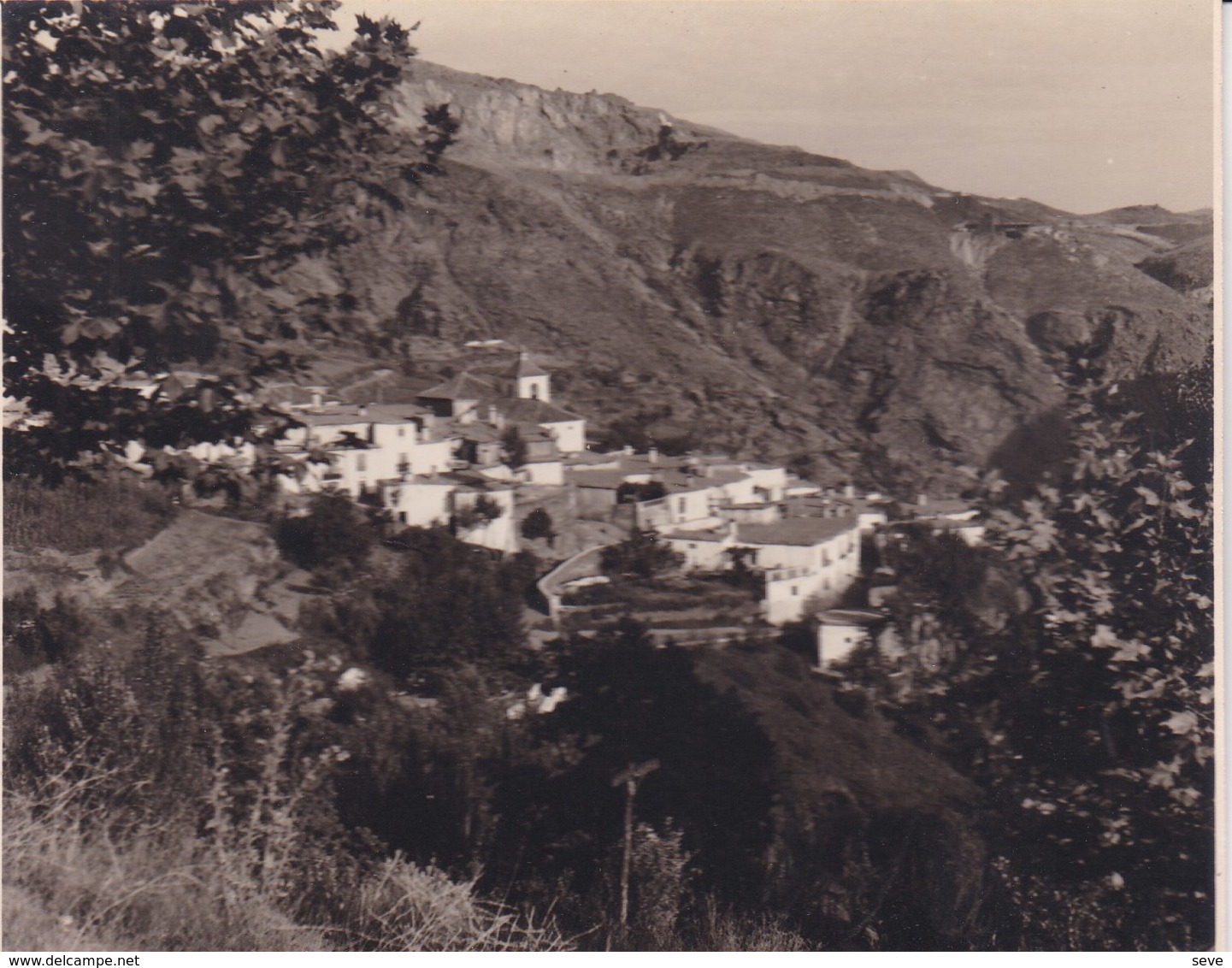 ALPUJARRA BUSQUISTAR  1962  Photo Amateur Format Environ 7,5 X 5,5 Cm - Lugares