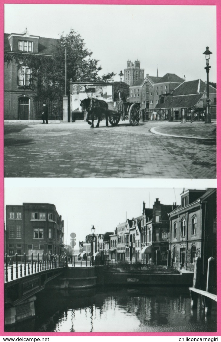 Double Vues - Zo Was Dordrecht - Spuibrug 1938 - Attelage - Animée - Edit SPARO - Foto W. MEIJERS - Dordrecht