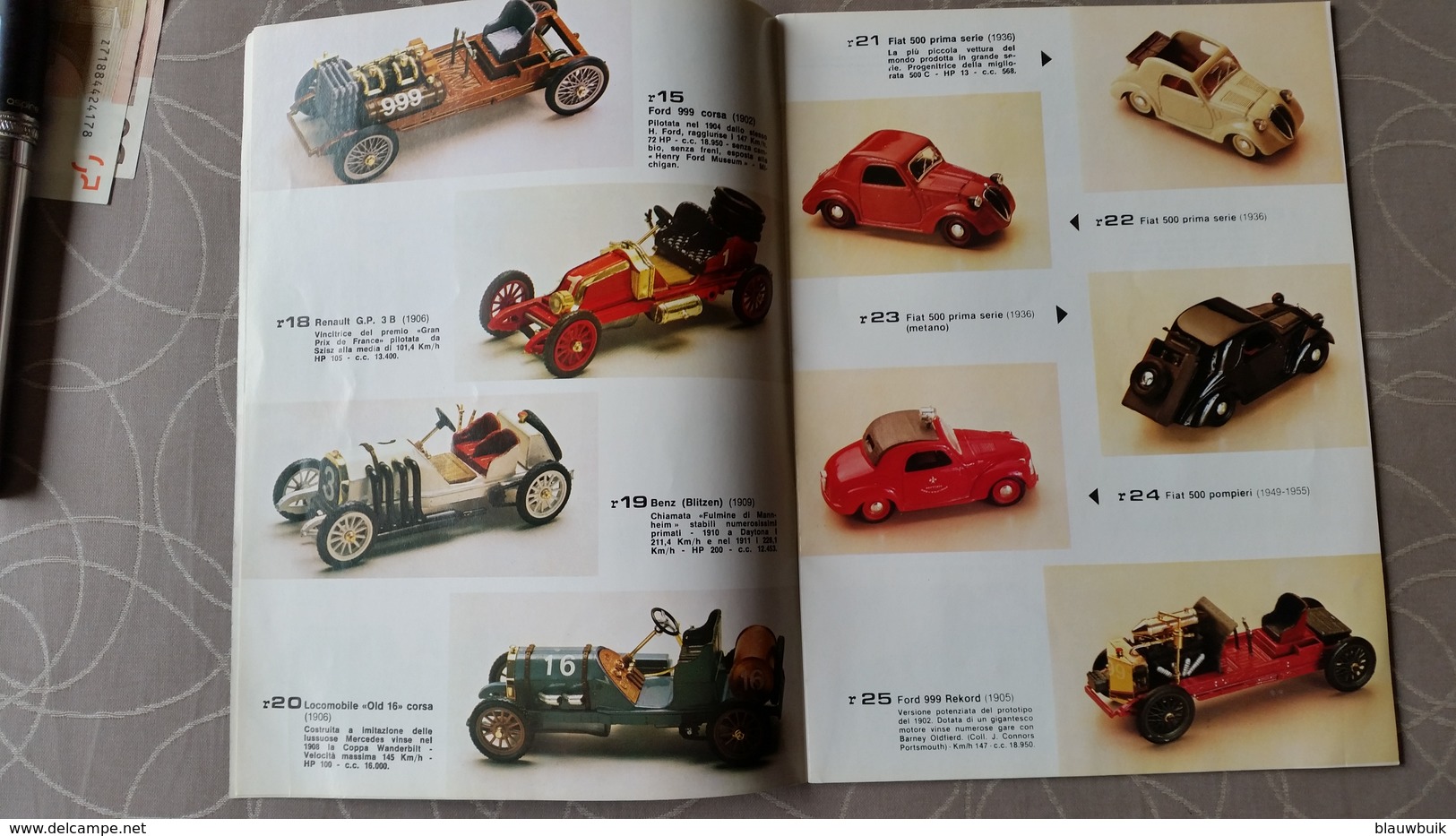 Brumm Diecast Toy Model Car Catalogus - 1980 - Catalogues & Prospectus