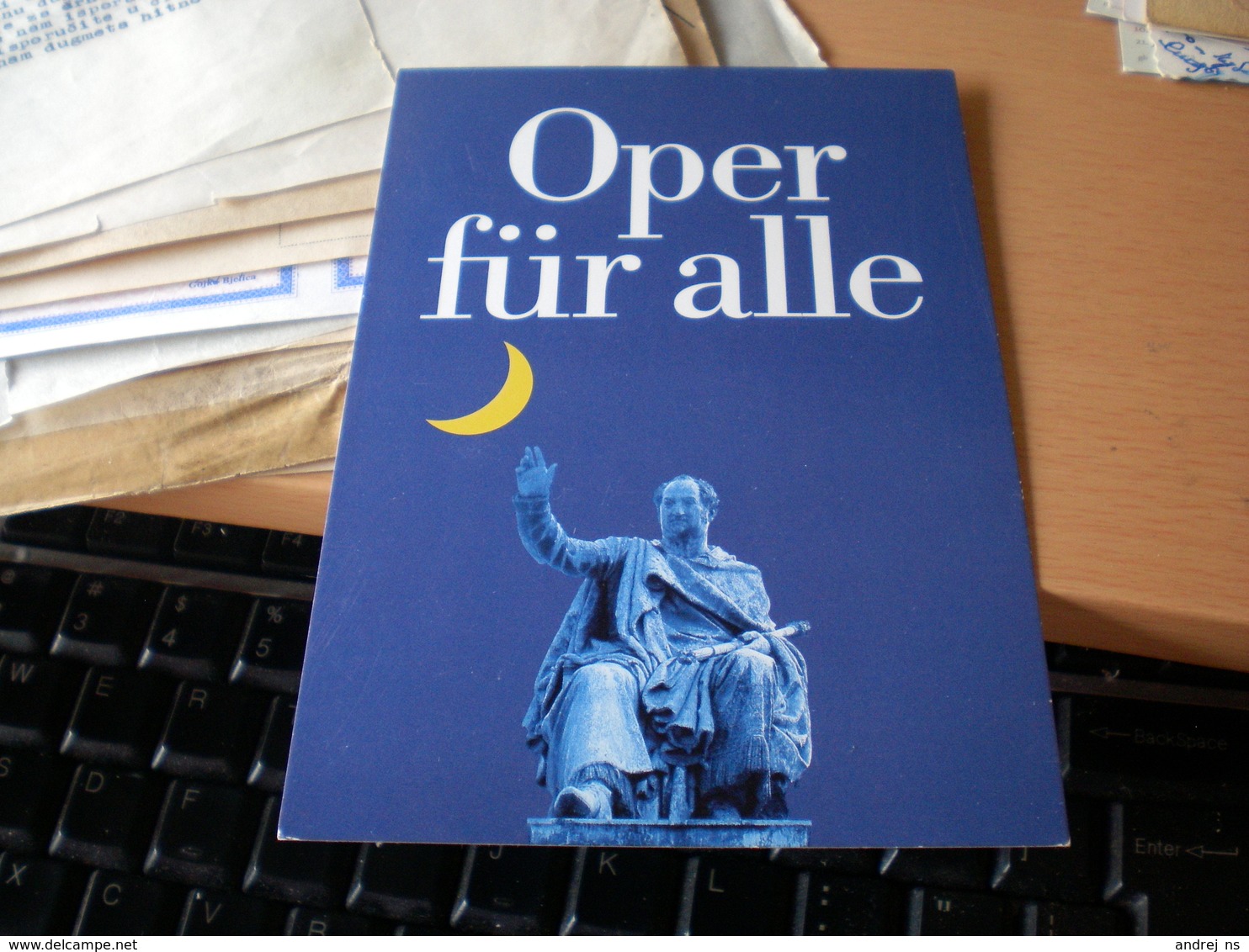 Oper Fur Alle BMW Niederlasung Munchen Bayerische Staatsoper Pique Dame  Giulio Cesare In Egitto - Werbepostkarten