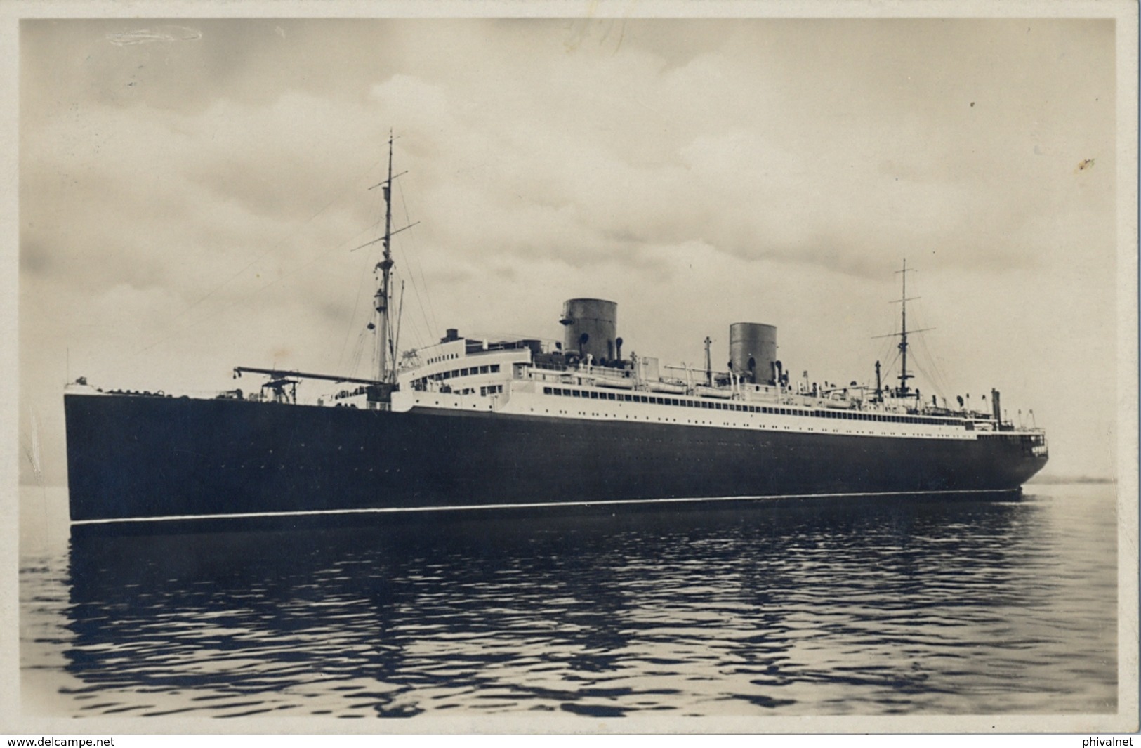 BARCOS / SHIPS , TARJETA POSTAL  NO CIRCULADA , NORDDEUTSCHER LLOYD BREMEN " COLUMBUS " - Other & Unclassified