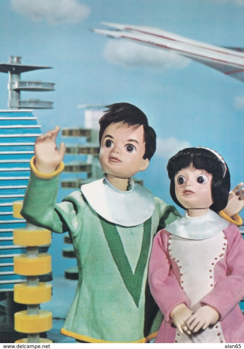 NHK Japan Television Show, Puppets Space Future Theme, C1960s/70s Vintage Postcard - Other & Unclassified