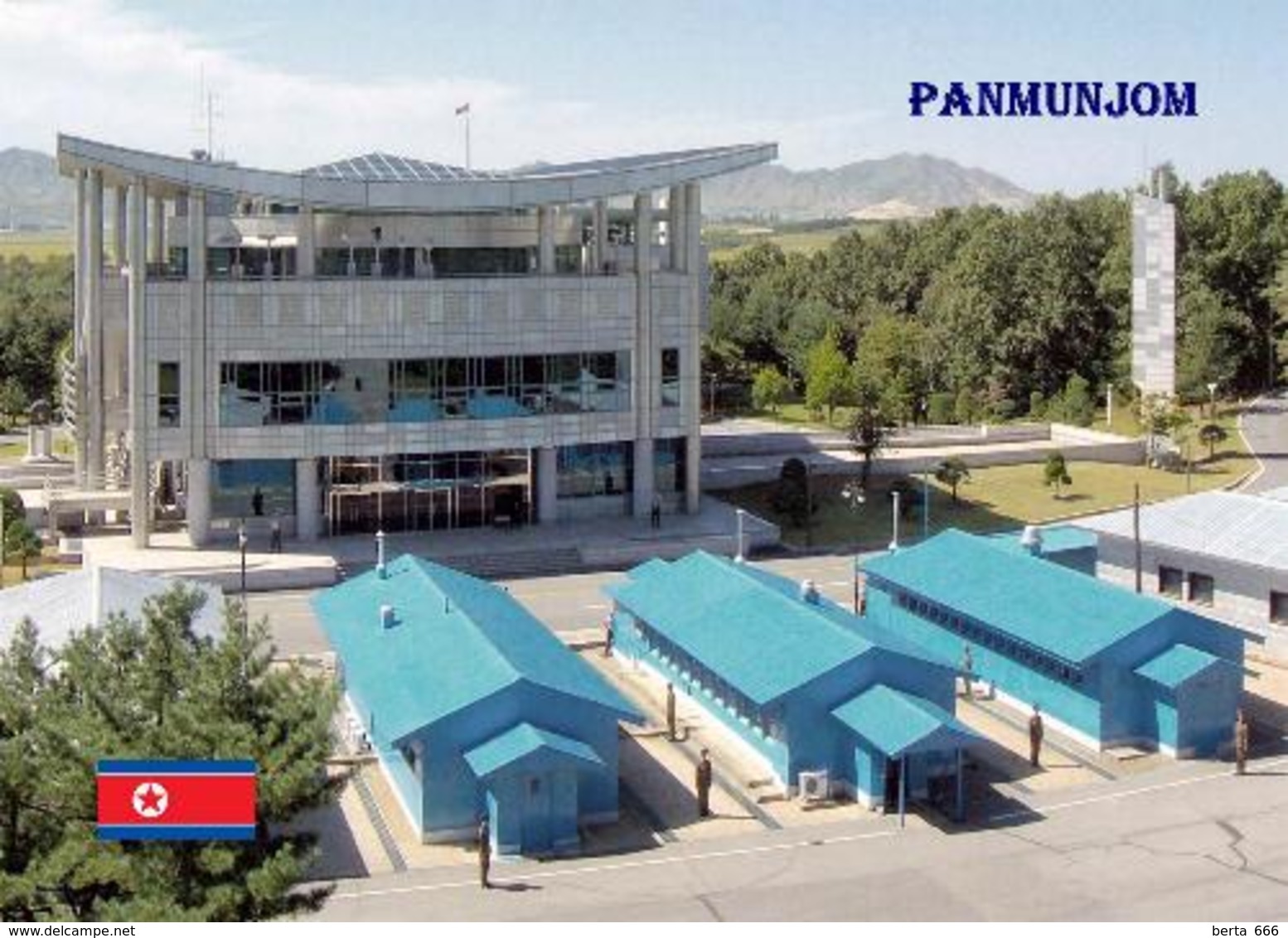 North Korea Joint Security Area Panmunjom New Postcard Nordkorea AK - Korea (Nord)