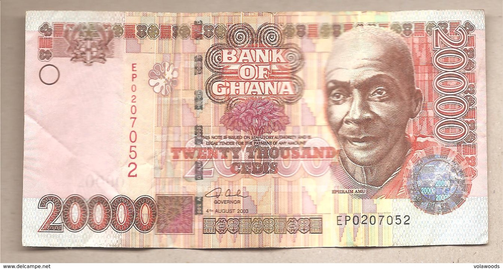 Ghana - Banconota Circolata Da 20.000 Cedis P-36b - 2003 - Ghana