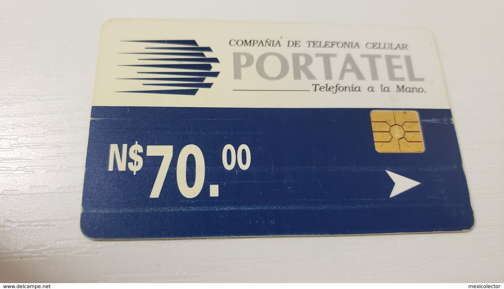 MÉXICO - PORTATEL - N$70 -  RARE - Mexique