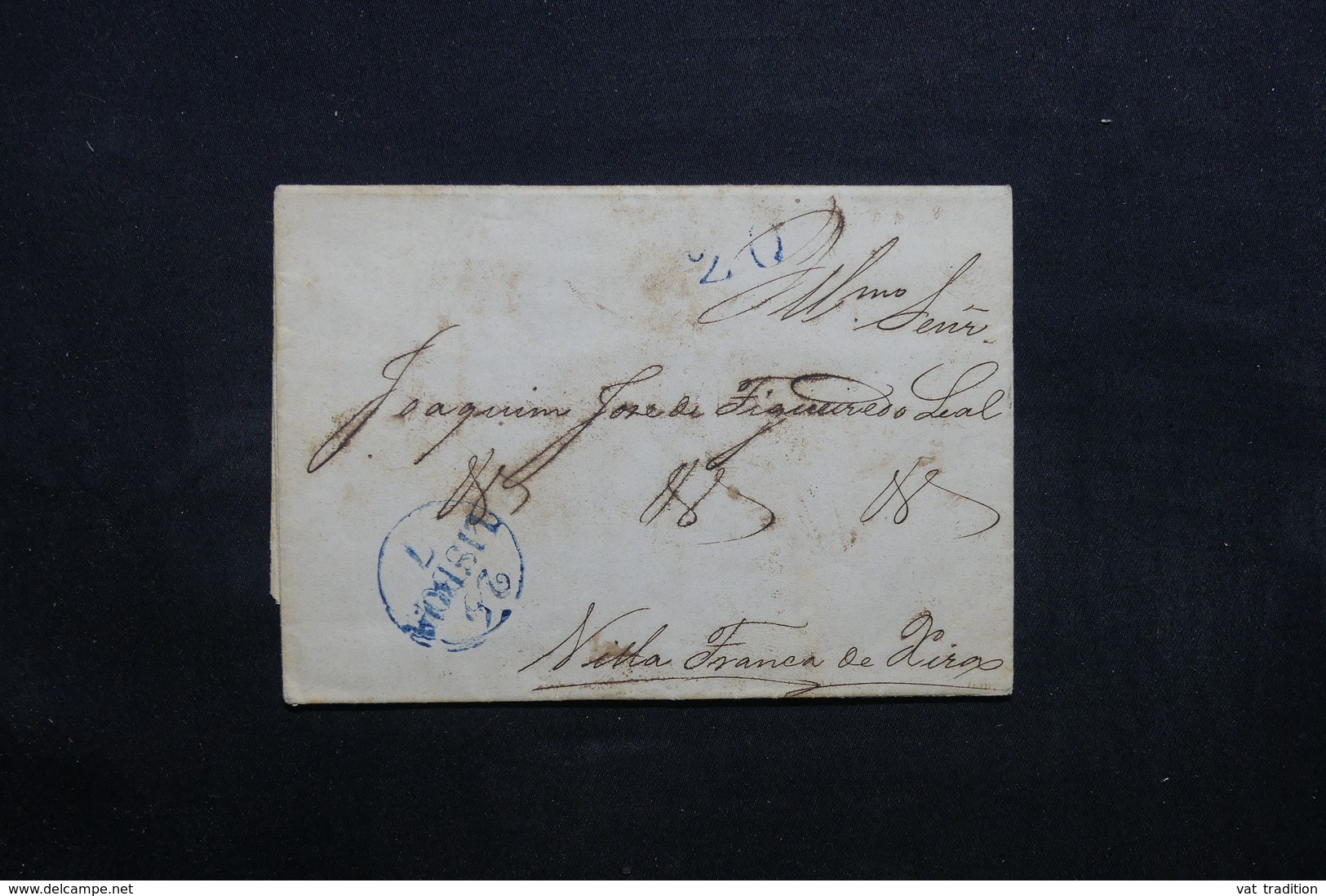 PORTUGAL - Lettre Ancienne En 1848 - L 32732 - ...-1853 Préphilatélie