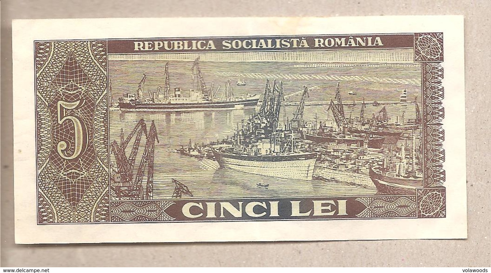 Romania - Banconota Circolata Da 5 Lei P-93a - 1966 - Romania