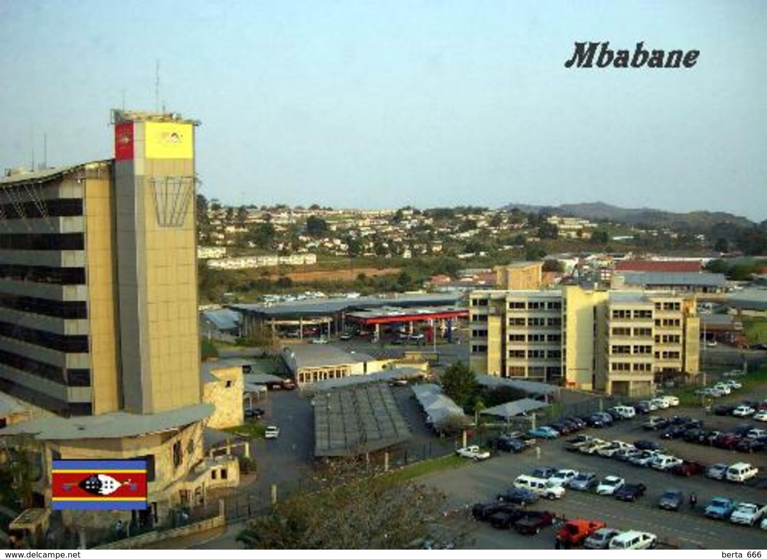 Swaziland Eswatini Mbabane Overview New Postcard Swasiland AK - Swasiland