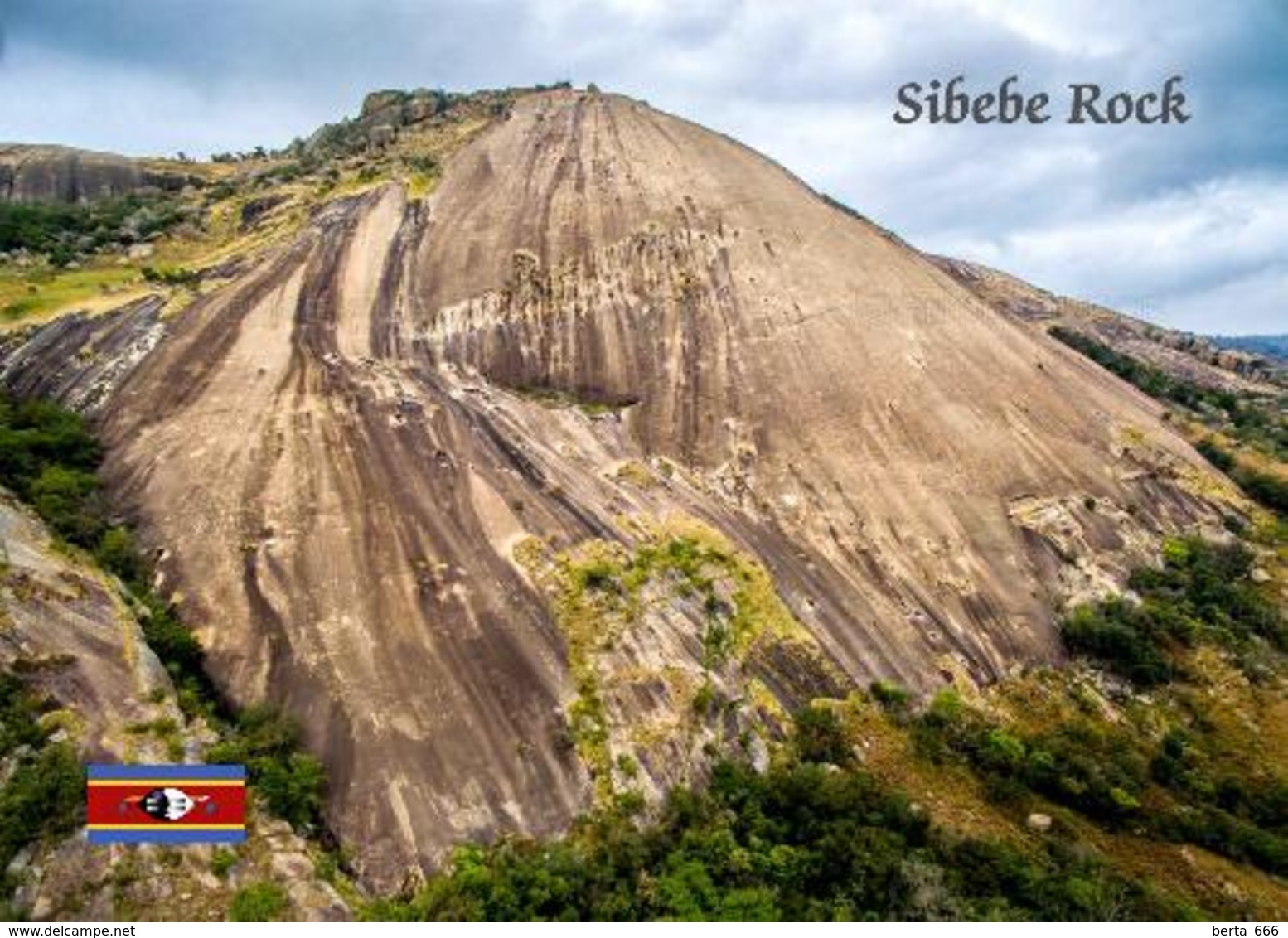 Swaziland Eswatini Sibebe Rock New Postcard Swasiland AK - Swaziland