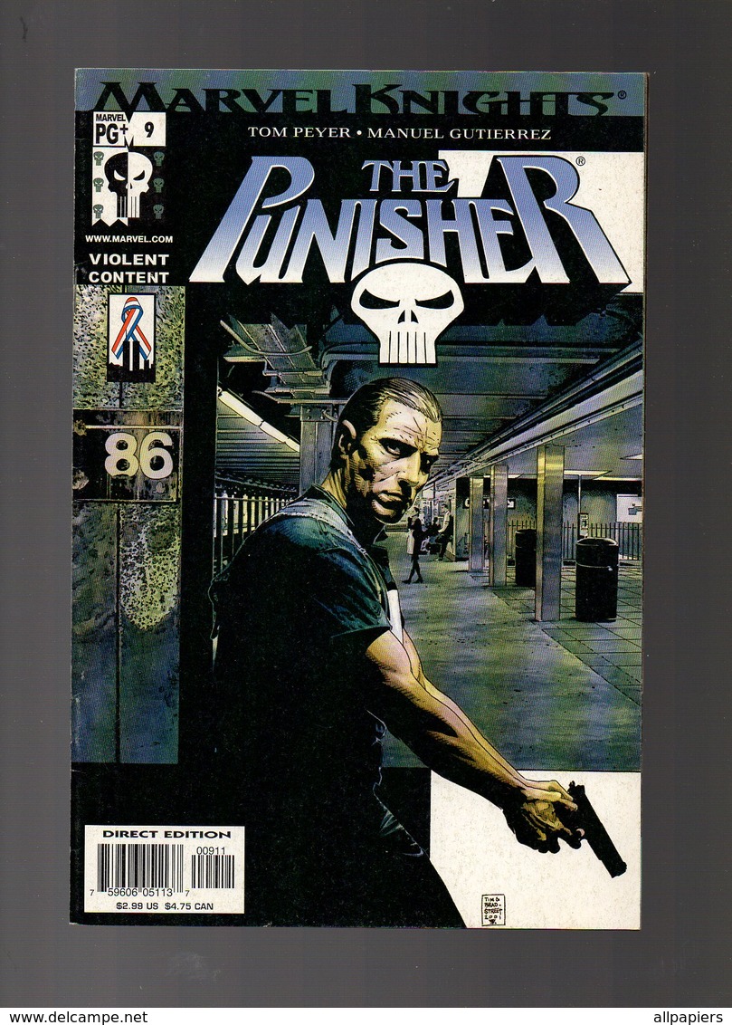 The Punisher N°9 You Talkin' To Me ? Par Tom Peyer - Manuel Gutierrez De 2001 - Autres & Non Classés