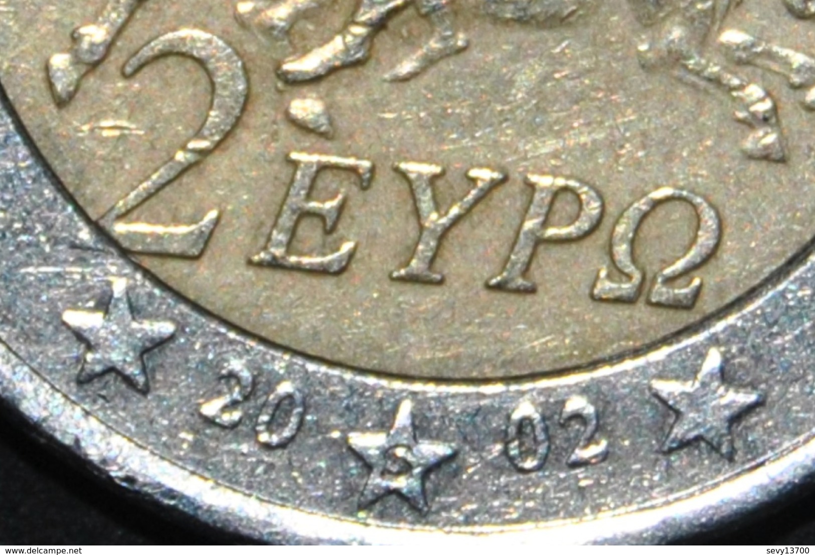 Grèce Pièce De 2 Euros Année 2002 Frappée En Finlande S Suomi Dans L'étoile - Greece