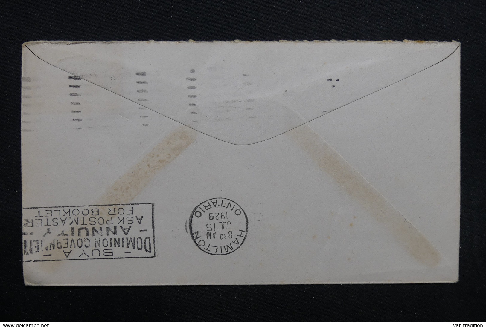 CANADA - Enveloppe 1 Er Vol En 1929 Windsor / Hamilton - L 32756 - Storia Postale