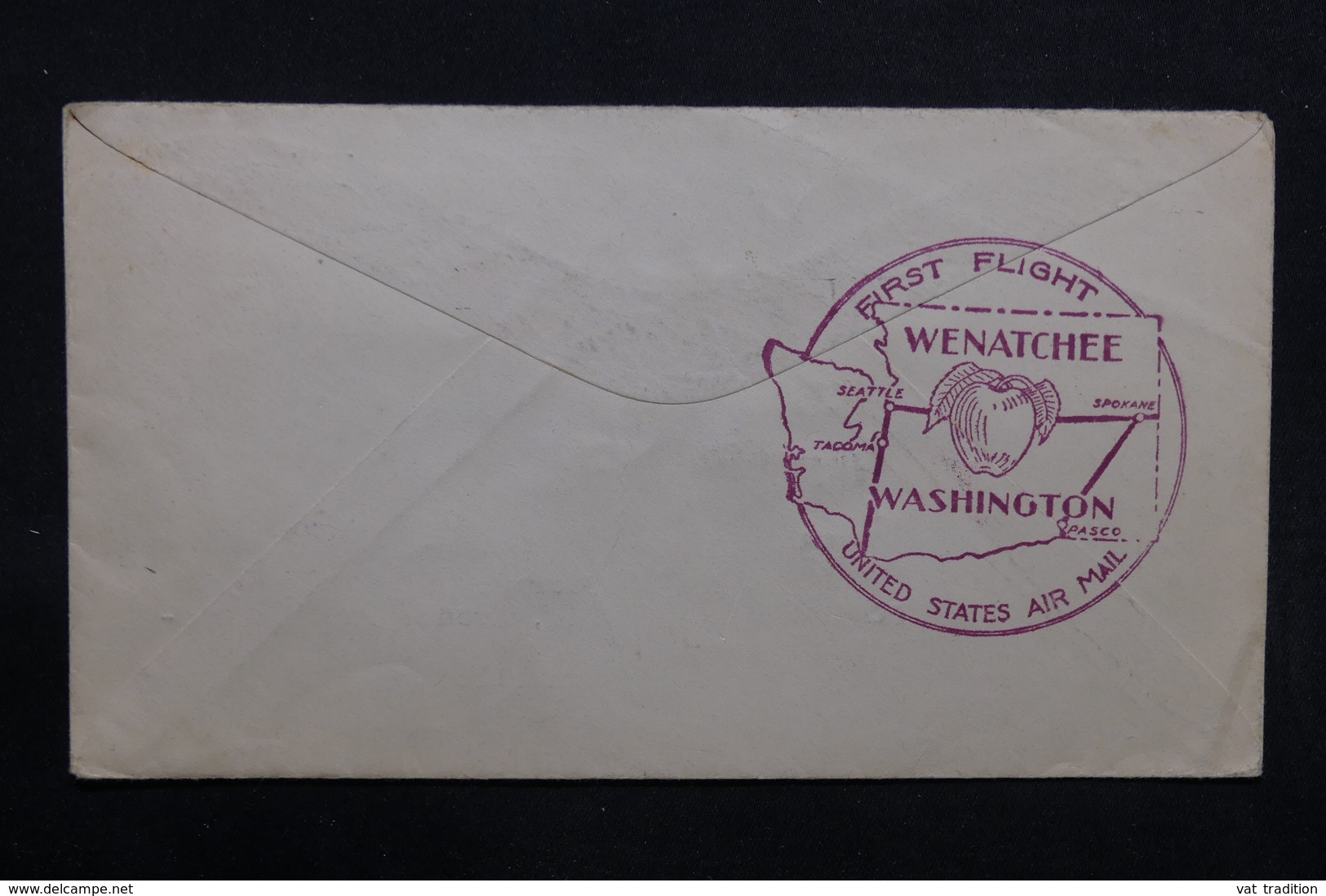 ETATS UNIS - Enveloppe De Wenatchee Pour La Belgique En 1934 , Affranchissement Plaisant - L 32773 - Marcophilie