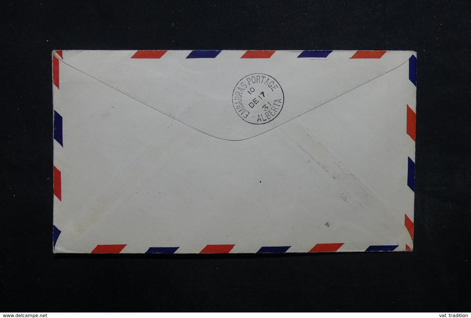 CANADA - Enveloppe 1er Vol Fort Mc Murray / Embarra  En 1931 - L 32780 - Cartas & Documentos
