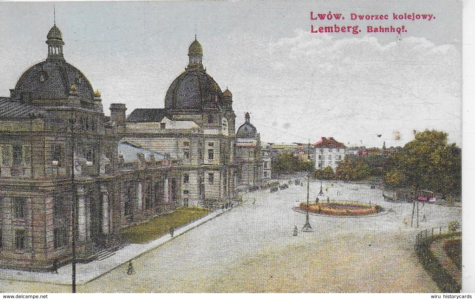 AK 0262  Lemberg ( Lwów ) - Bahnhof / K. K. Österreich Um 1913 - Ukraine