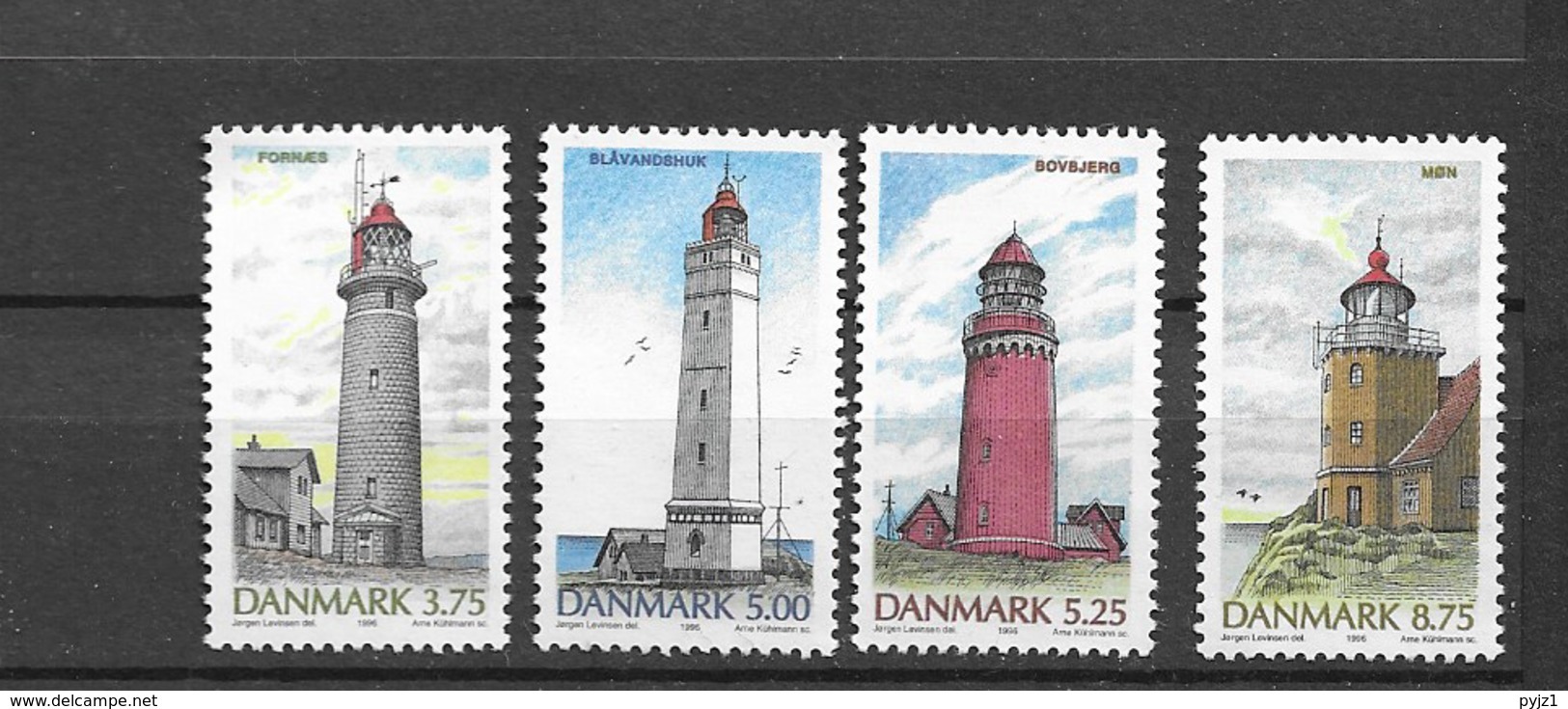 1996 MNH Danmark, Michel 1132-35 Postfris** - Nuovi