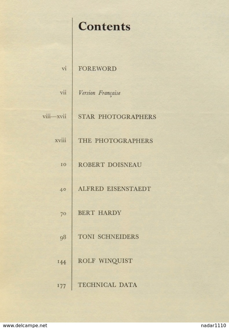 Photographie : PHOTOGRAPHY YEAR BOOK 1957 - Norman Hall / Doisneau, Boubat, Ronis, Winquist, Dienes, Klein, Haas... - Fotografía