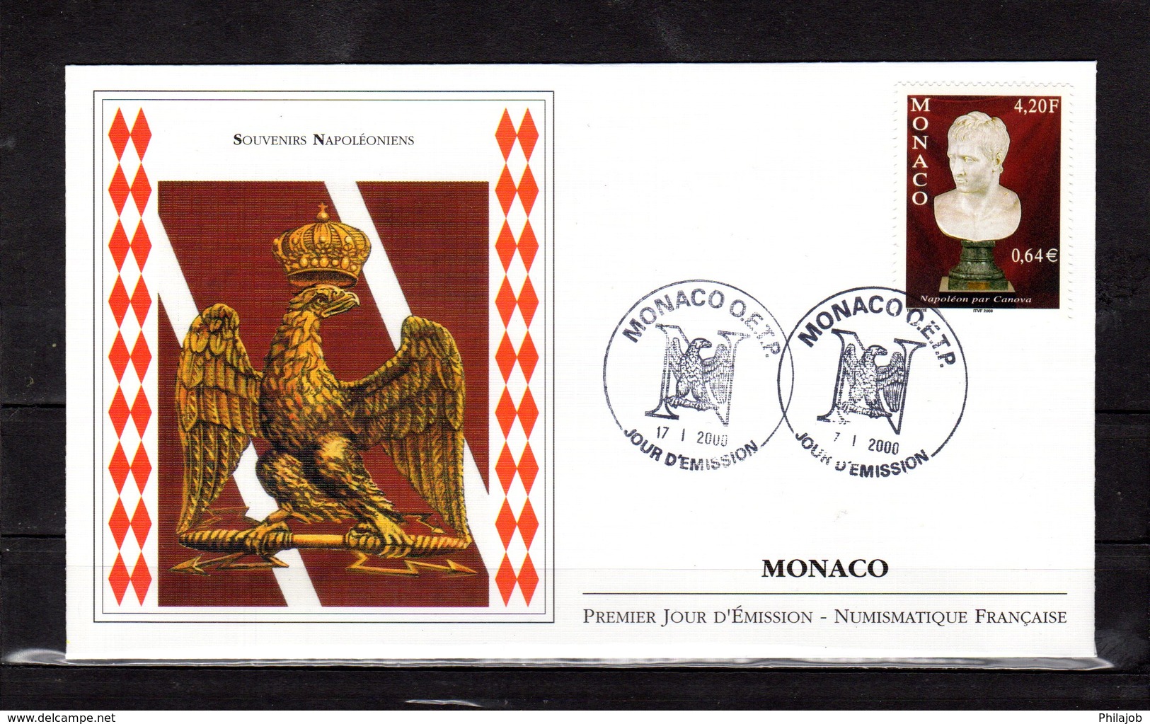 " SOUVENIRS NAPOLEONIENS / NAPOLEON " Sur Enveloppe 1er Jour De 2002. N° YT 2230. Parfait état. FDC - Napoleon