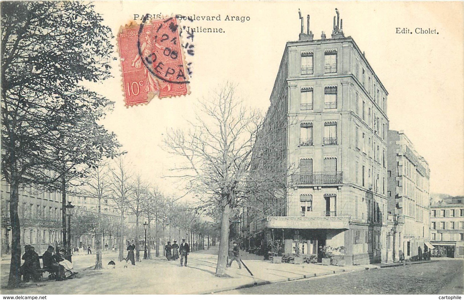 75013 - PARIS - Boulevard Arago Et Rue Julienne - Arrondissement: 13
