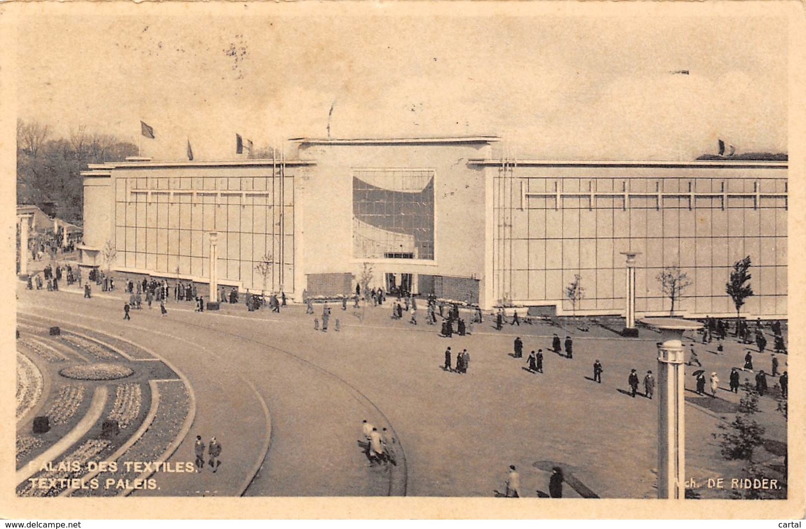 BRUXELLES - Exposition De 1935 - Palais Des Textiles - Expositions Universelles