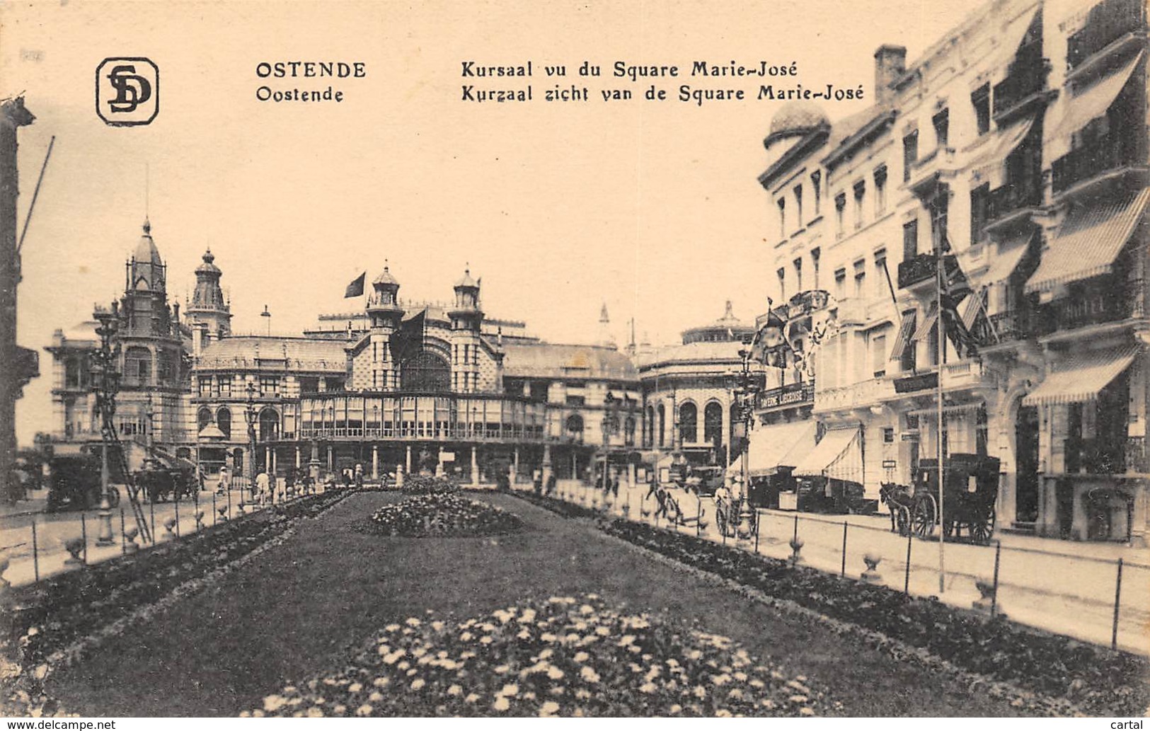 OSTENDE - Kursaal Vu Du Square Marie-José - Oostende