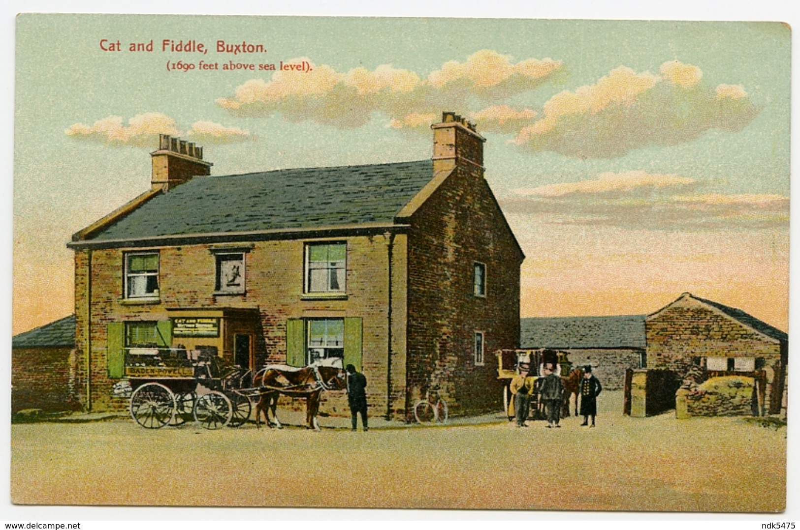 BUXTON : CAT AND FIDDLE - Derbyshire