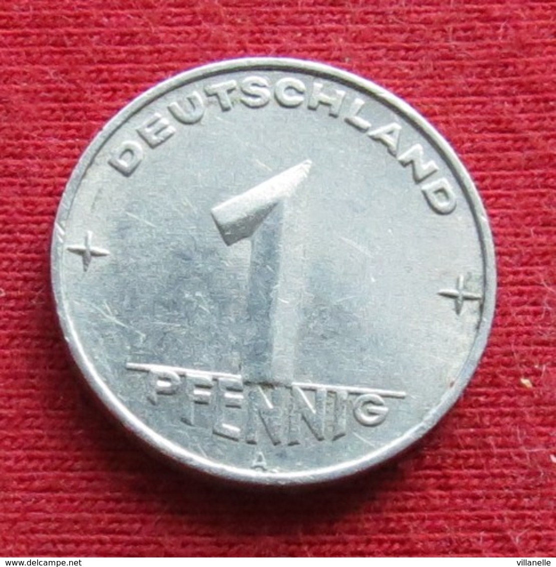 Germany 1 Pfennig 1953 A KM# 5  German-Democratic Republic  Alemanha Oriental DDR RDA Alemania Allemagne - Other & Unclassified