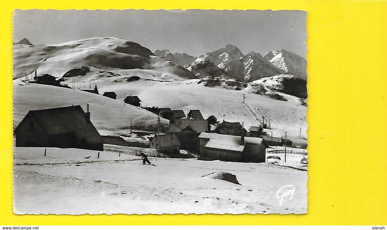 L'ALPE D'HUEZ Le Signal De L'Homme & La Roche De Muzelle (Guy)  Isère (38) - Autres & Non Classés