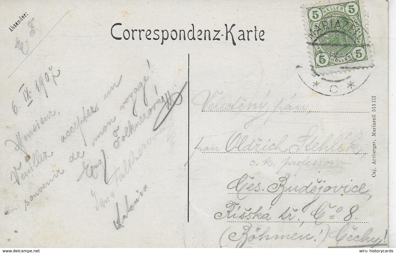 AK 0262  Mariazell Mit Oetscher - Verlag Arzberger Um 1906 - Mariazell