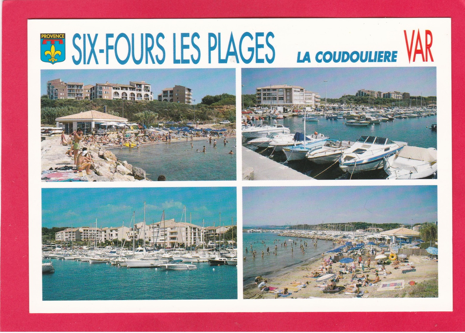 Modern Multi View Post Card Of Six-Fours-les-Plages, Provence-Alpes-Cote D'Azur, France,B41. - Six-Fours-les-Plages