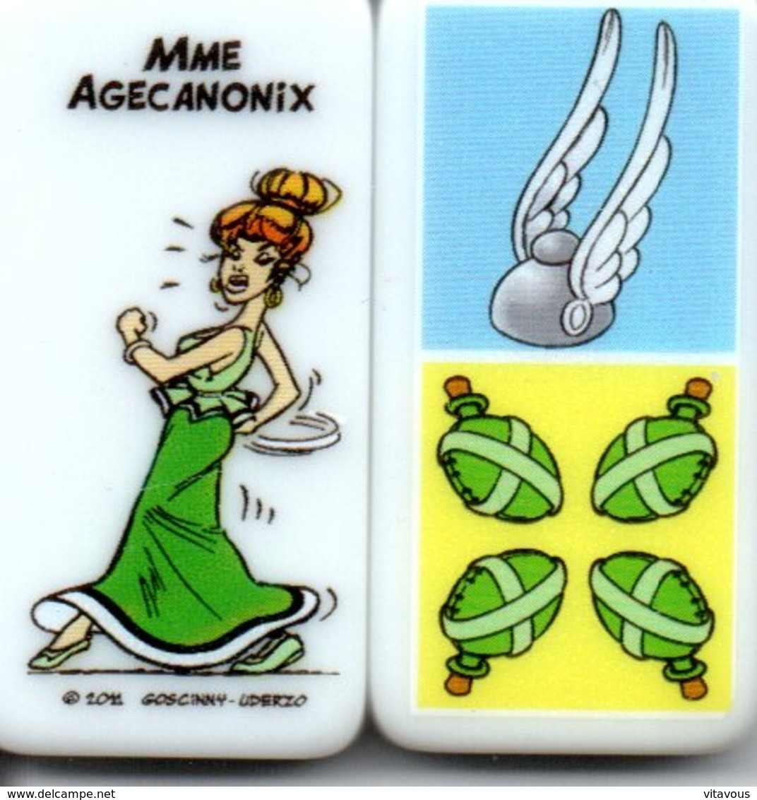 Mme Agecanomix - Domino Astérix - Figurine BD  Jeu - Autres & Non Classés