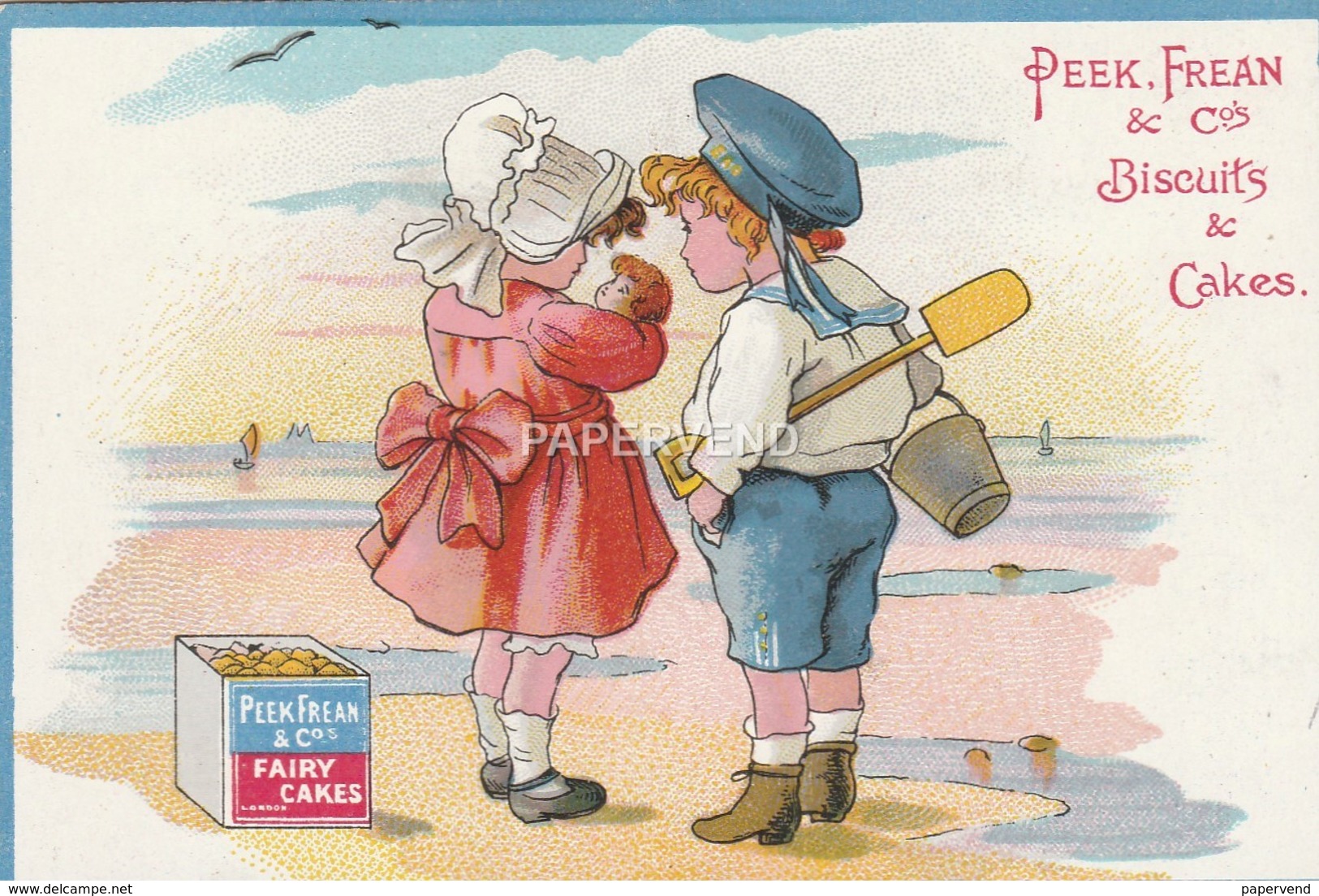 Advert  PEAK FREAN Biscuits  E105 - Advertising