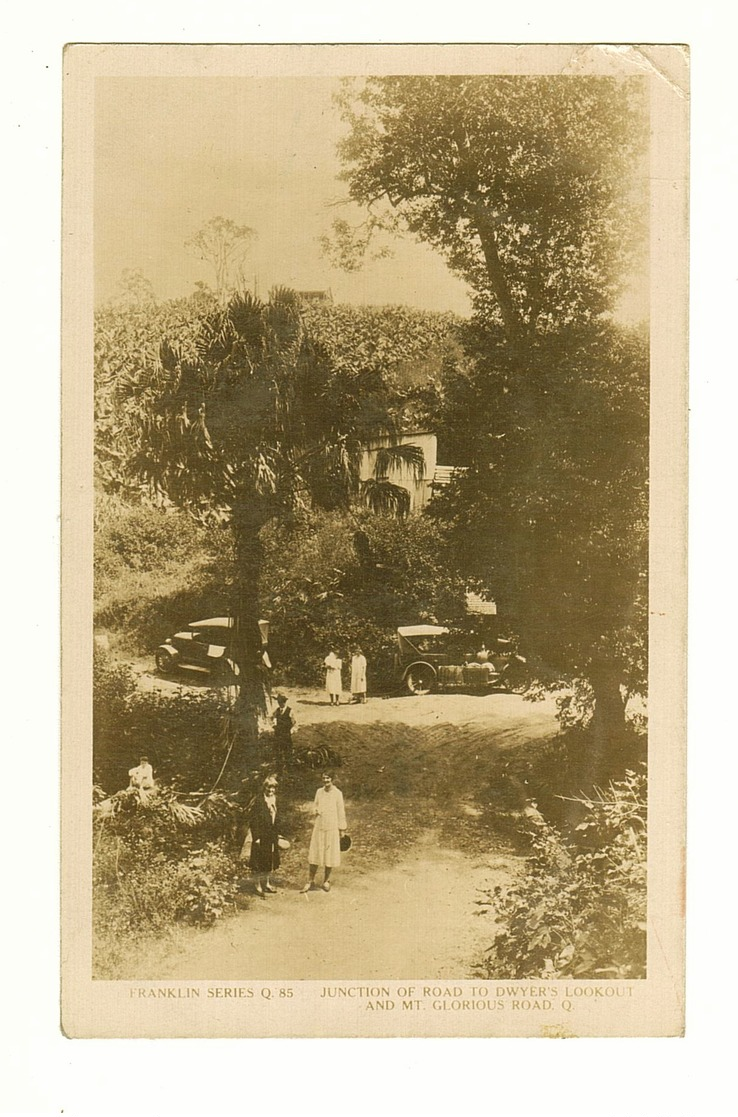 Australia, Queensland (QLD), Brisbane, Mount Nebo, Junction Of Dwyers Lookout & Mt Glorious Roads, Photo Postcard - Brisbane