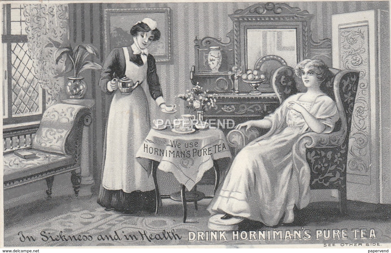 Advert  HORNIMANS Tea  E106 - Advertising