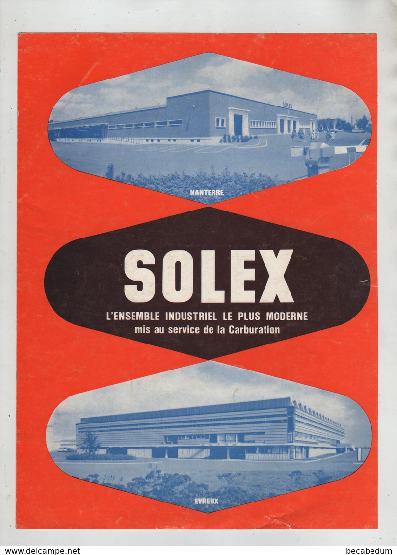 Publicité Solex Nanterre Evreux - Advertising