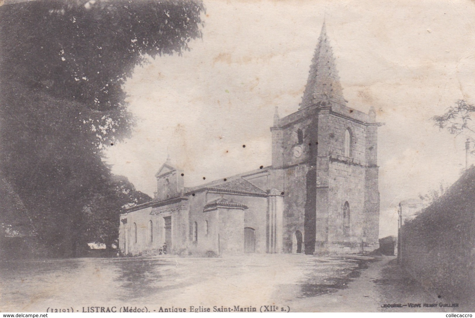 LISTRAC MEDOC EGLISE - Autres & Non Classés